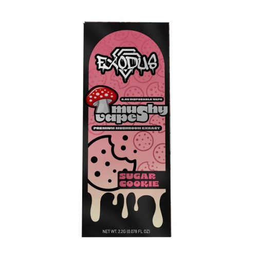 Exodus Mushy Sugar Cookie Mushroom Extract Vape 2.2g 6pk