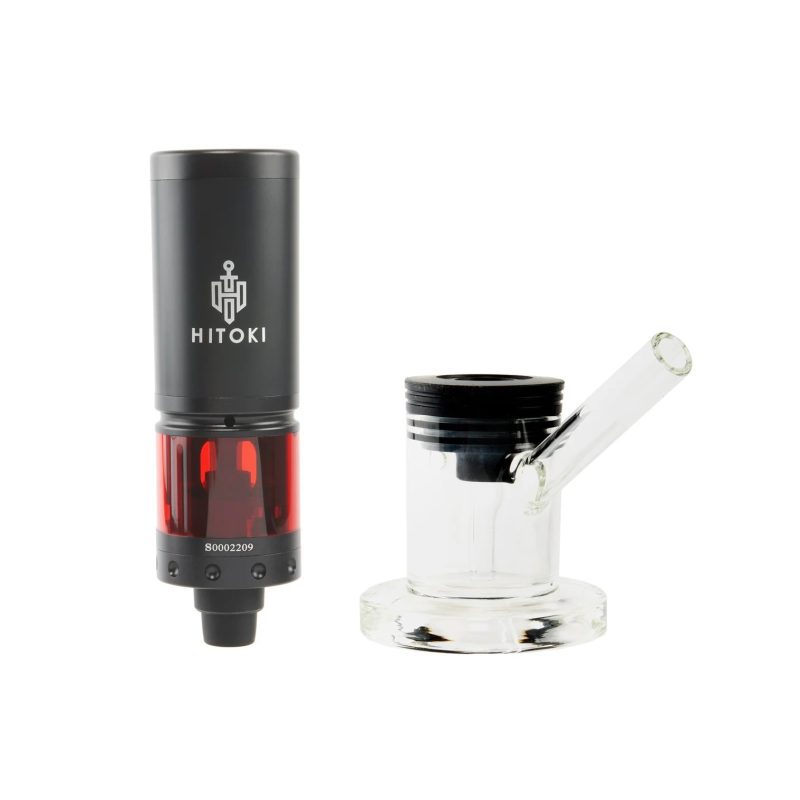 SS 4790 Hitoki Saber Laser Dry Herb Bubbler Black SU02 jpg