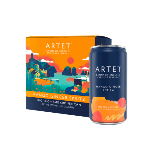 artet seltzerspritzer thc infused beverage coastal hemp co 1