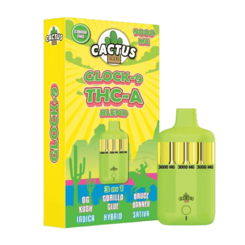 Cactus Labs - Cactus Labs Glock-9 THCA Disposable 9G - Shop Coastal Hemp Co