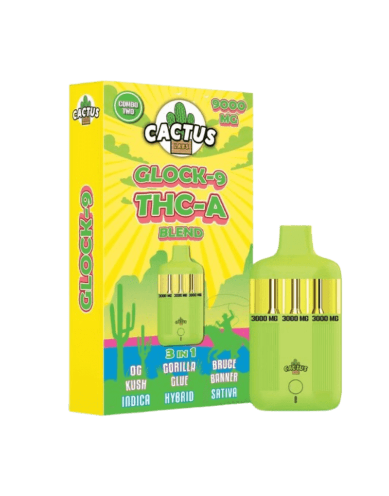 Cactus Labs - Cactus Labs Glock-9 THCA Disposable 9G - Shop Coastal Hemp Co