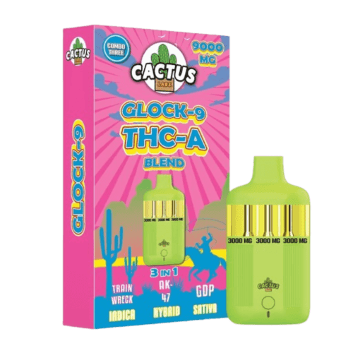 Cactus Labs - Cactus Labs Glock-9 THCA Disposable 9G - Shop Coastal Hemp Co