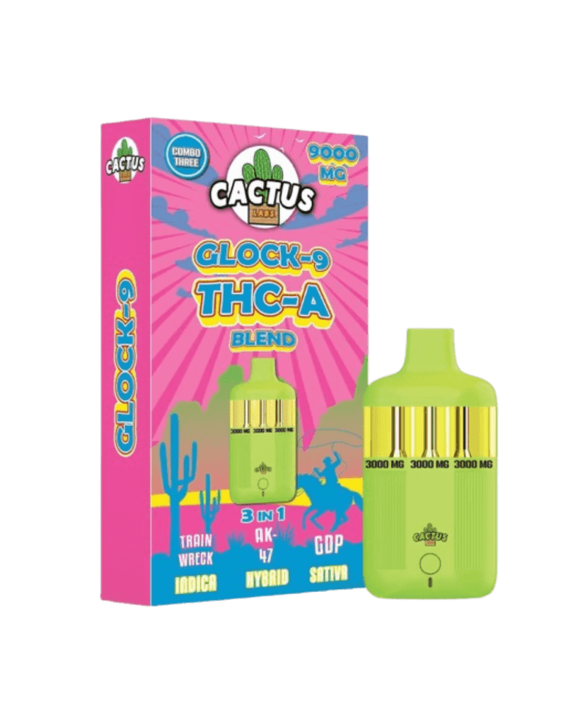 Cactus Labs - Cactus Labs Glock-9 THCA Disposable 9G - Shop Coastal Hemp Co