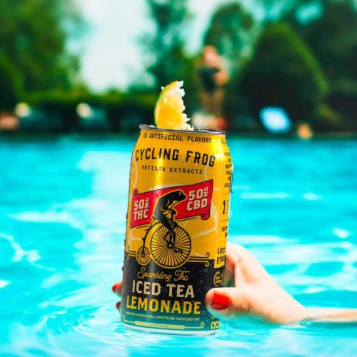  - Cycling Frog D9 THC Iced Tea Lemonade (50mg) - Shop Coastal Hemp Co