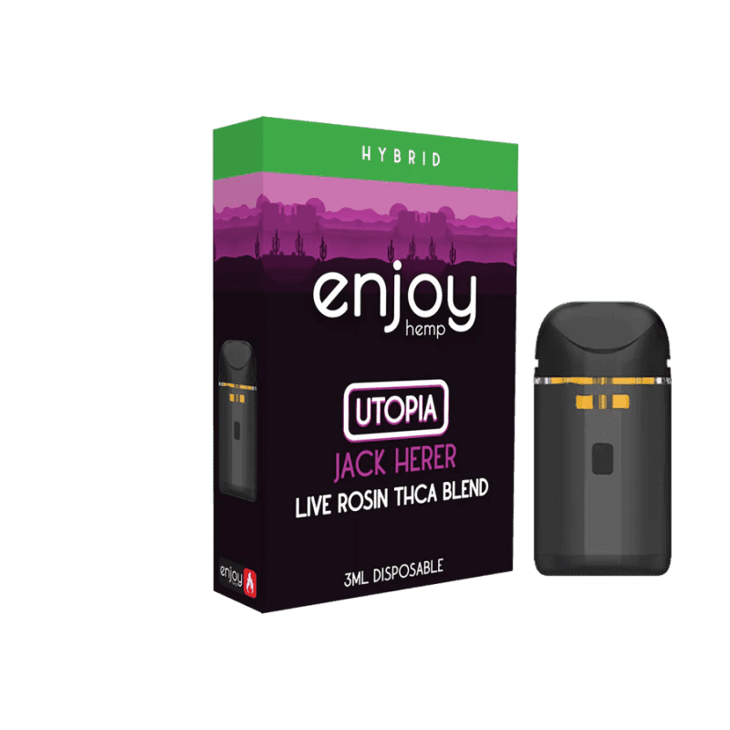 Enjoy Live Rosin THC-A Disposable 3G - Coastal Hemp Co