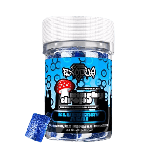 Exodus Mushy Drops Mushroom Gummies (10,000mg) - Coastal Hemp Co