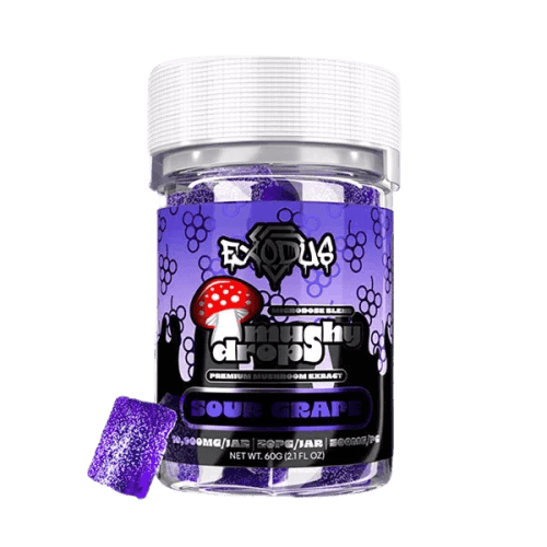 Exodus Mushy Drops Mushroom Gummies (10,000mg) - Coastal Hemp Co