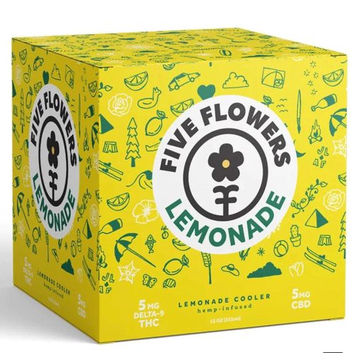 Five Flowers - Five Flowers Delta 9 Seltzers 5 mg Hemp-Derived Cooler - Shop Coastal Hemp Co