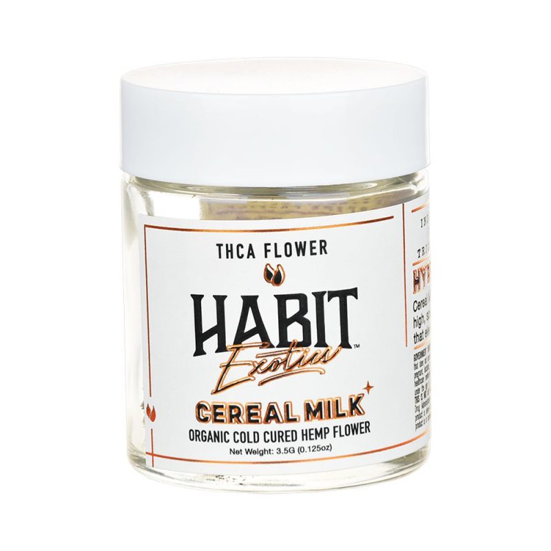 habit exotics organic thca hemp flower Cereal Milk 1