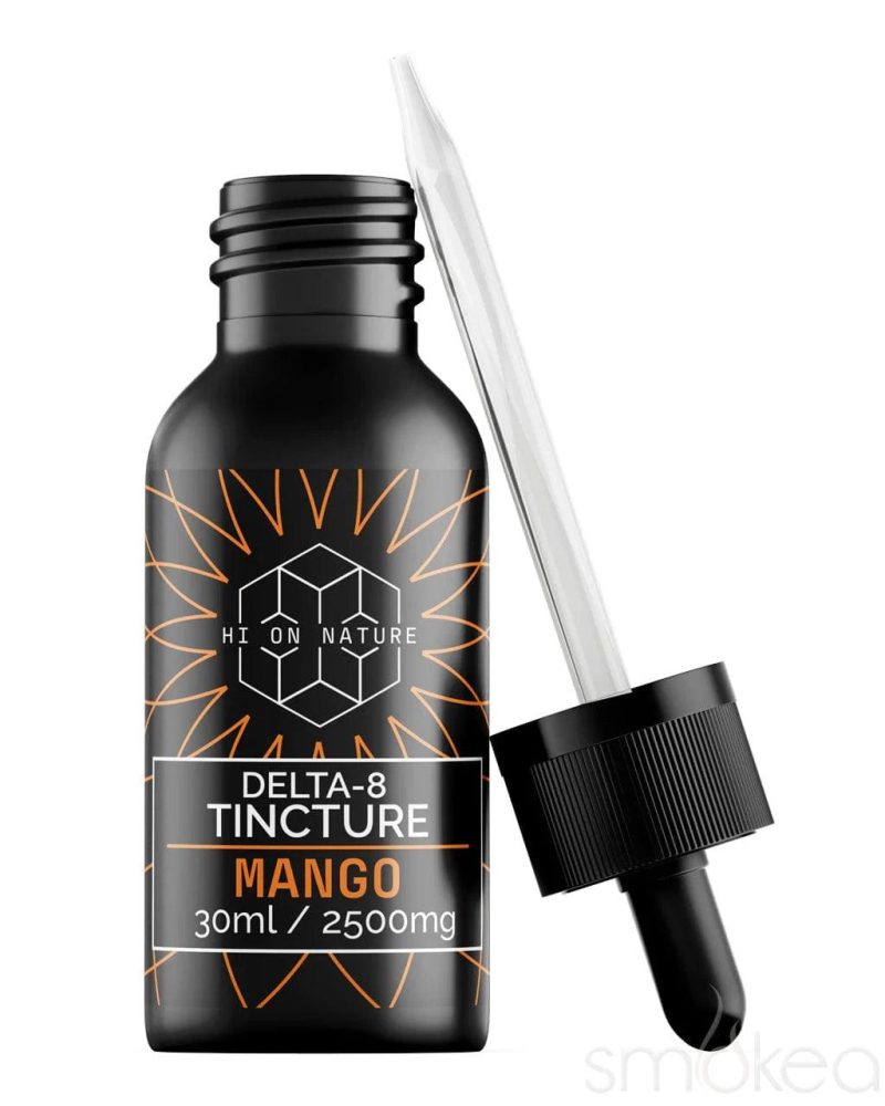 Hi On Nature Delta-8 Tincture 2500 mg - Coastal Hemp Co