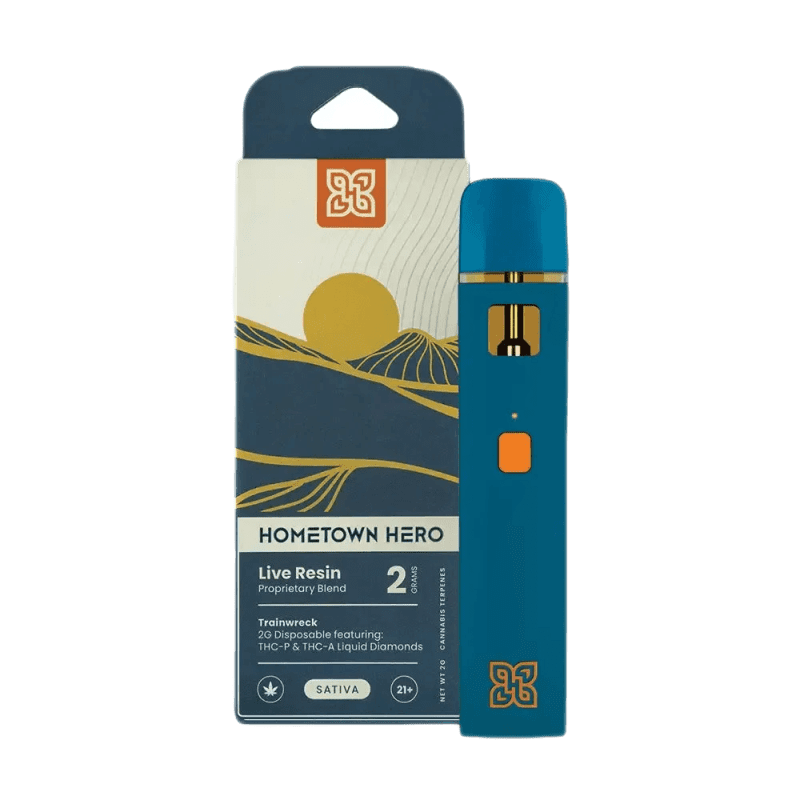 Hometown Hero - Hometown Hero Liquid Diamond THCA Live Resin Disposable (2G) - Shop Coastal Hemp Co