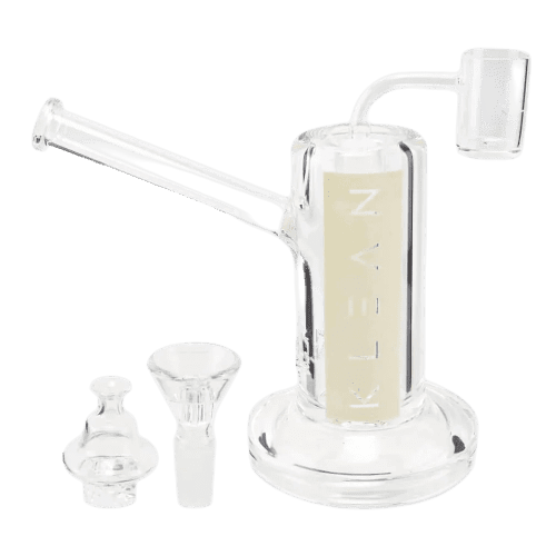 klean glass 6 sidecar dab rig coastal hemp co 2