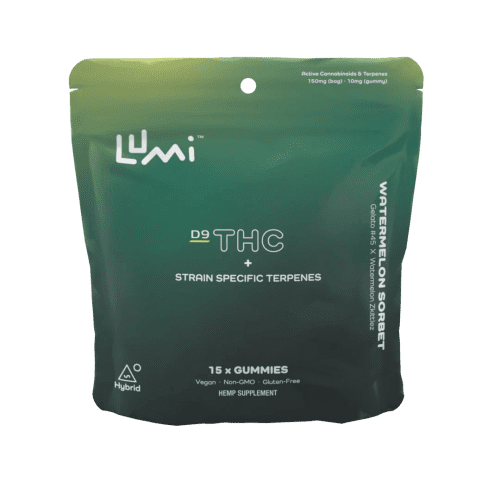 Lumi D9 Gummies + Strain Specific Terpenes 15ct - Coastal Hemp Co