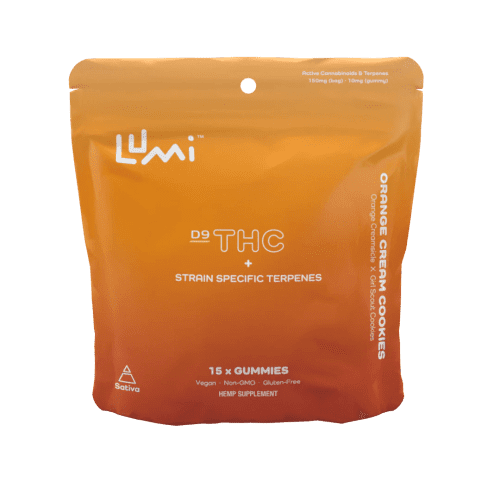 Lumi D9 Gummies + Strain Specific Terpenes 15ct - Coastal Hemp Co