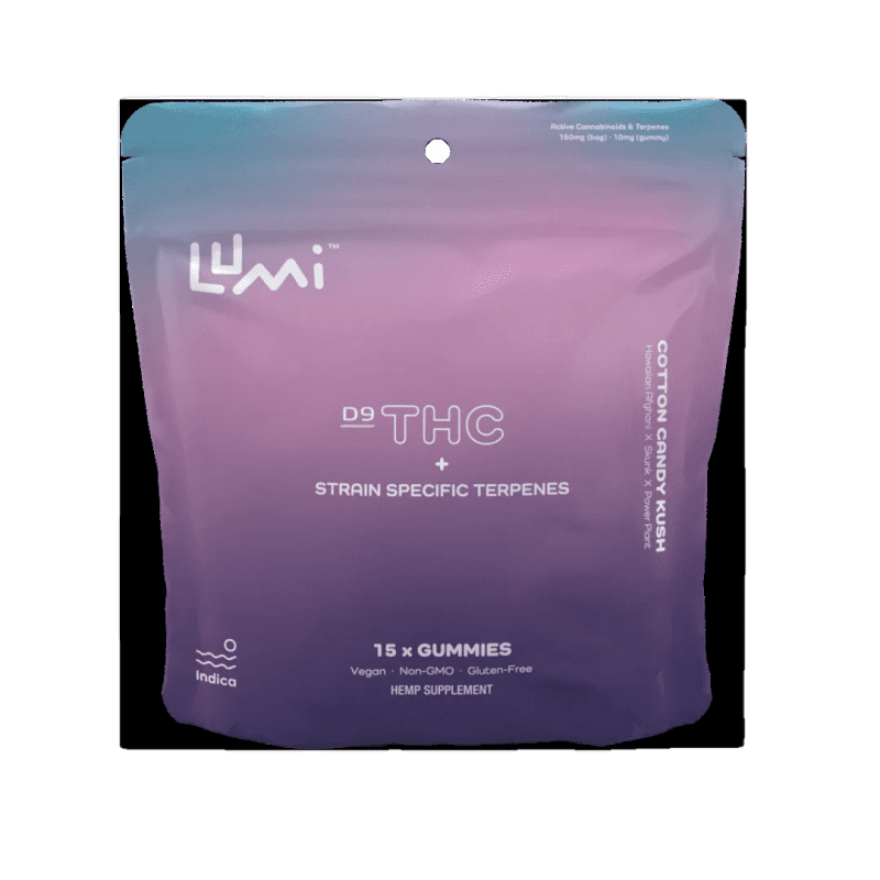 Lumi D9 Gummies + Strain Specific Terpenes 15ct - Coastal Hemp Co