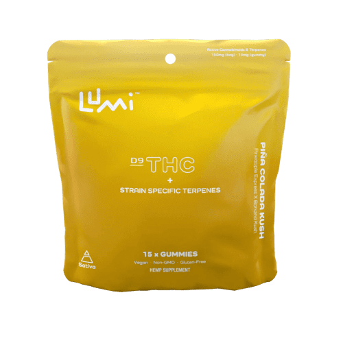 Lumi D9 Gummies + Strain Specific Terpenes 15ct - Coastal Hemp Co