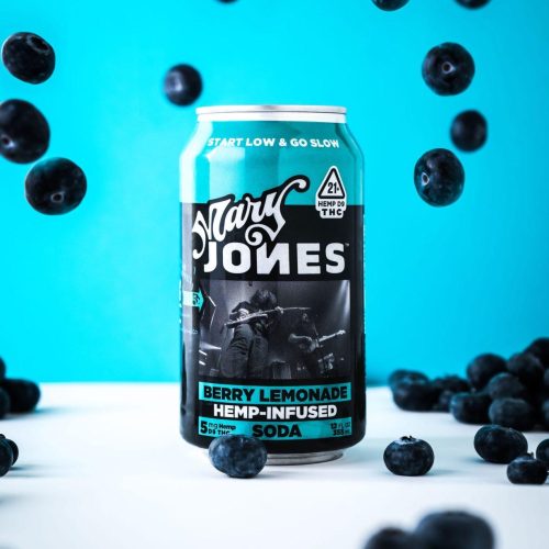 mary jones berry lemonade thc infused soda coastal hemp co 2