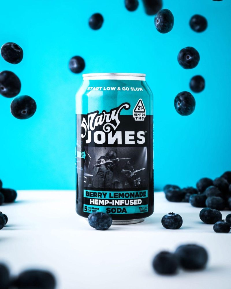 mary jones berry lemonade thc infused soda coastal hemp co 2