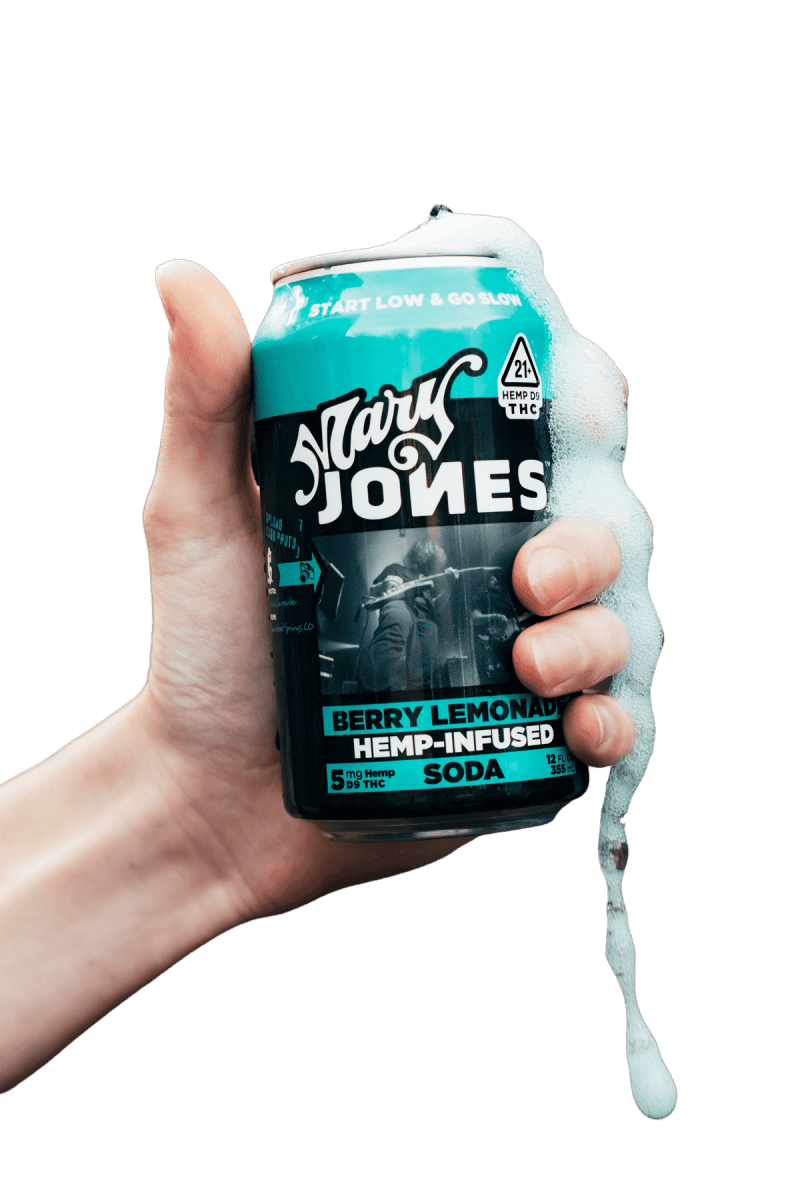 mary jones berry lemonade thc infused soda coastal hemp co 3