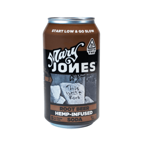 Mary Jones’ Root Beer THC Infused Soda - Coastal Hemp Co