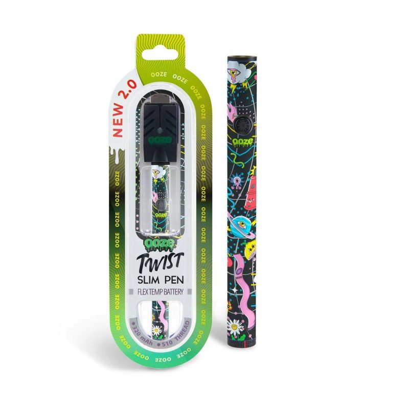 Ooze Slim Twist 2.0 Flex Temp Battery - Coastal Hemp Co