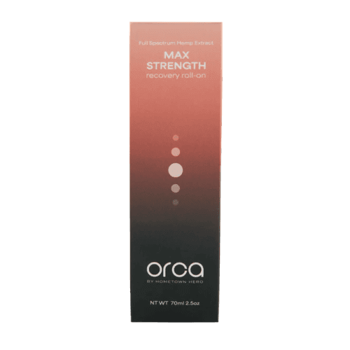 orca max strength recovery roll on coastal hemp co 2