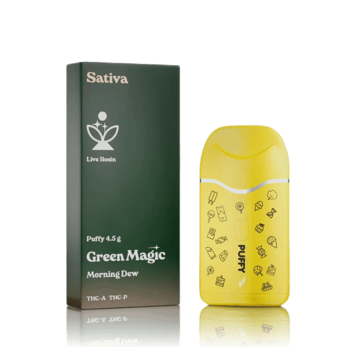 QWIN - Puffy Green Magic 4.5G Disposable THC-A/THC-P - Shop Coastal Hemp Co