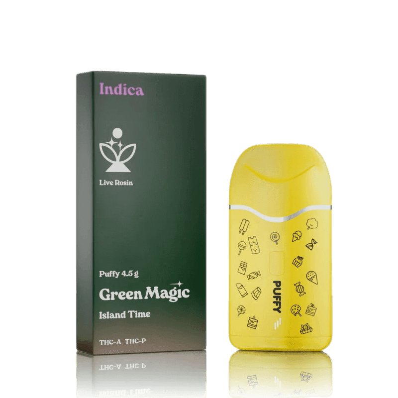 QWIN - Puffy Green Magic 4.5G Disposable THC-A/THC-P - Shop Coastal Hemp Co