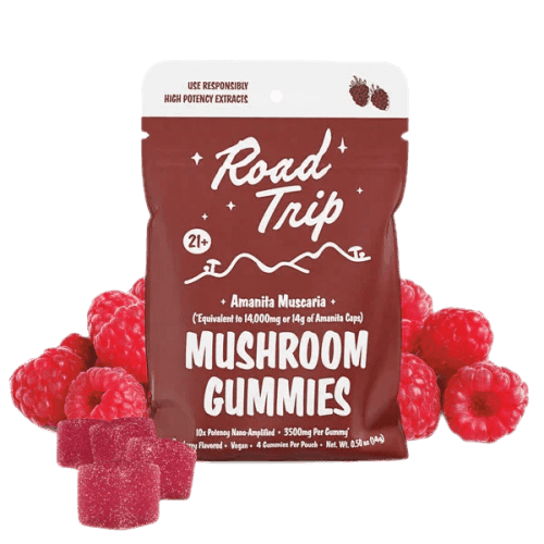 Amanita Road Trip Mushroom Gummies | Shop CoastalHemp