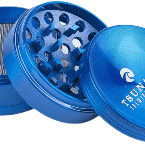 tsunami dry herb grinder 50mm small coastal hemp co 3