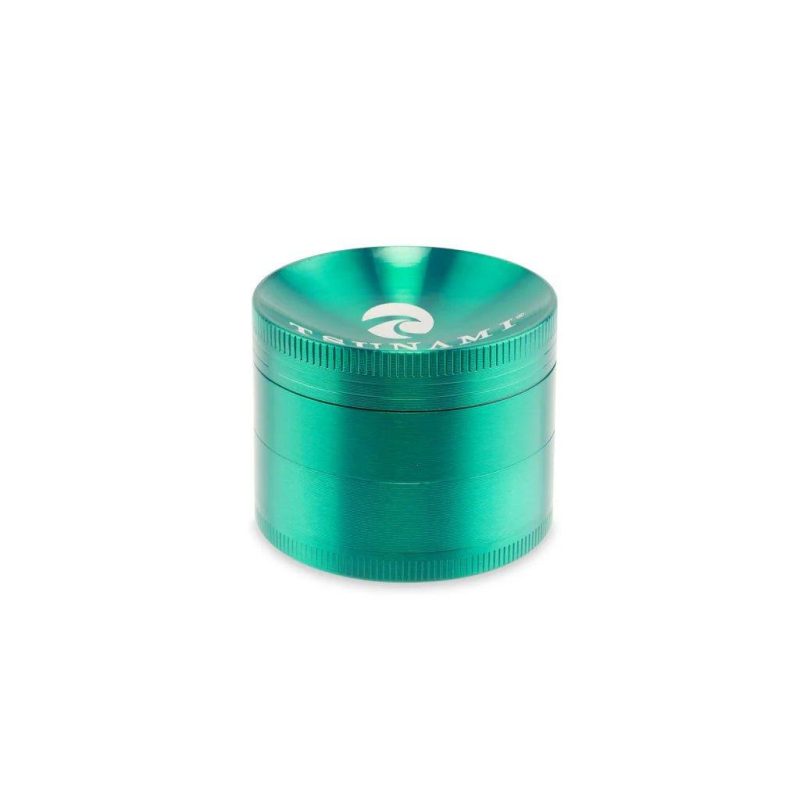 Tsunami - Tsunami Dry Herb Grinder 4-Piece Small (50 mm) - Shop Coastal Hemp Co